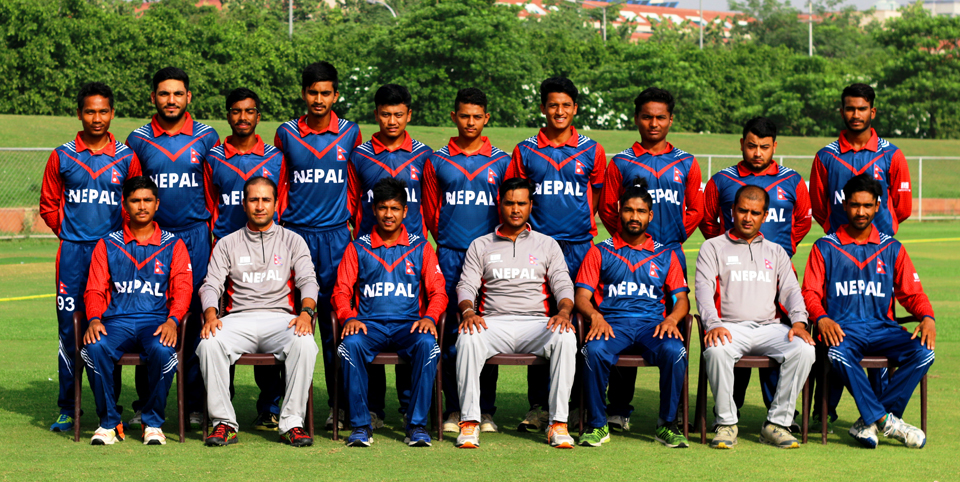 यूथ एसिया कपको लागि नेपाली क्रिकेट टोलीको घोषणा