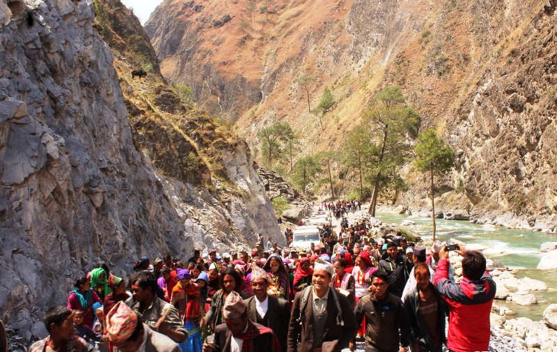 जमुनहा–डोल्पा भेरी कोरिडोर छिन्चु,-जाजरकोट–डोल्पा सडक निर्माणमा नेपाली सेनाको तीव्रता सँगै त्रिदेशीय सडक पारवहन सहज हुने