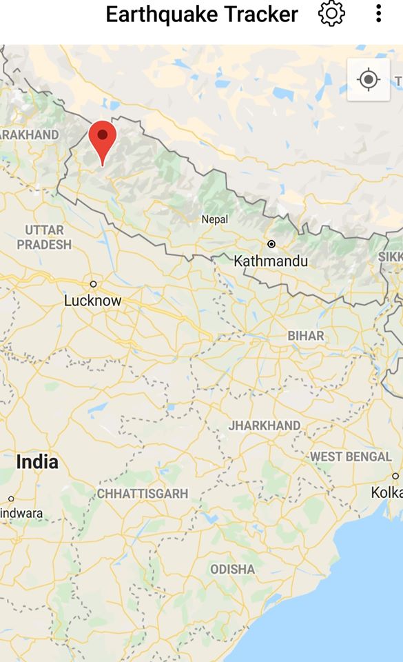 पश्चिम नेपालमा ठुलो भूकम्पको उच्च जोखिम: मंगलबार सांझ  खप्तड राष्ट्रिय निकुञ्जको पौवागढी क्षेत्रमा ५.७ रेक्टर स्केलको भूकम्प गयो