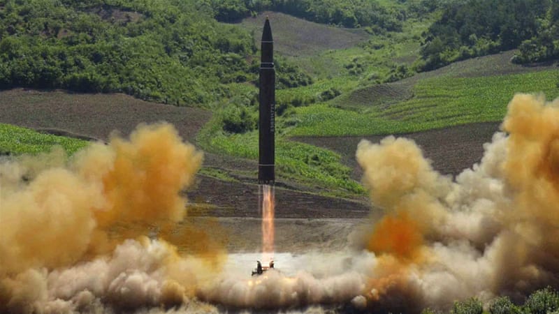 अहिलेसम्मकै ठूलो अन्तरमहादेशीय ब्यालेस्टिक मिसाइल परीक्षण-उत्तर कोरिया