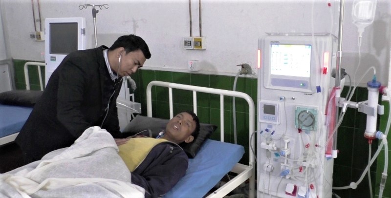 नेपालगञ्जका क्षेत्रका मिर्गौला पीडितलाई राहत, भेरी अञ्चल अस्पतालले सुरु गर्‍यो डायलसिस सेवा