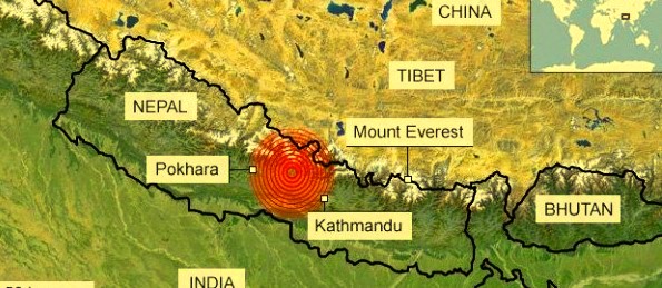 काठमाडौंमा भूकम्पको ठुलै धक्का महसुस