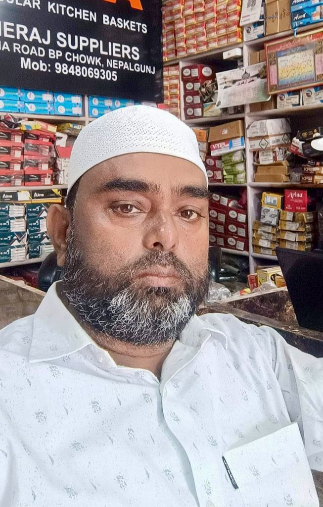 तस्विर: कथाका पात्र मेराज मनिहार